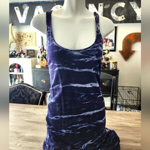 Hooded Tie Dye Maxi Dress